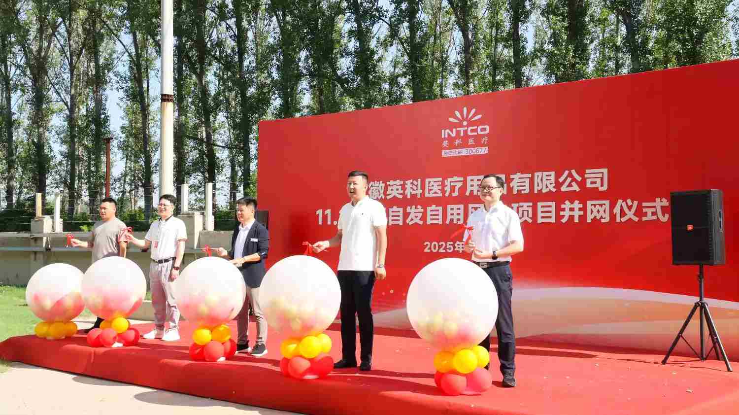 安徽XCsports医疗11.2MW自发自用风电项目成功并网